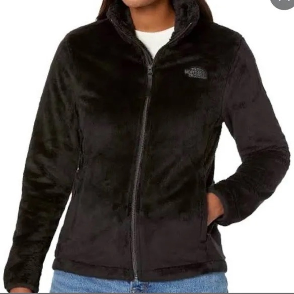 The North Face Women's Black Furry Fleece Jacket